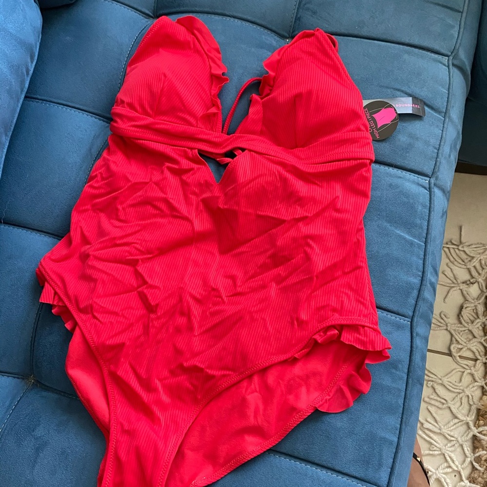 One piece bathing suit